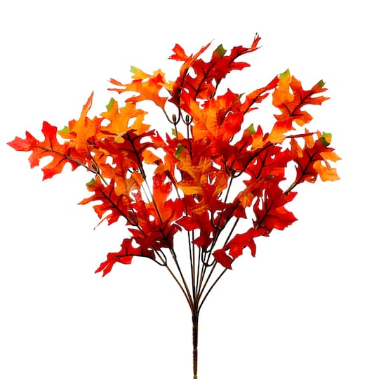 18.5" Orange Oak Leaf Bush by Ashland®